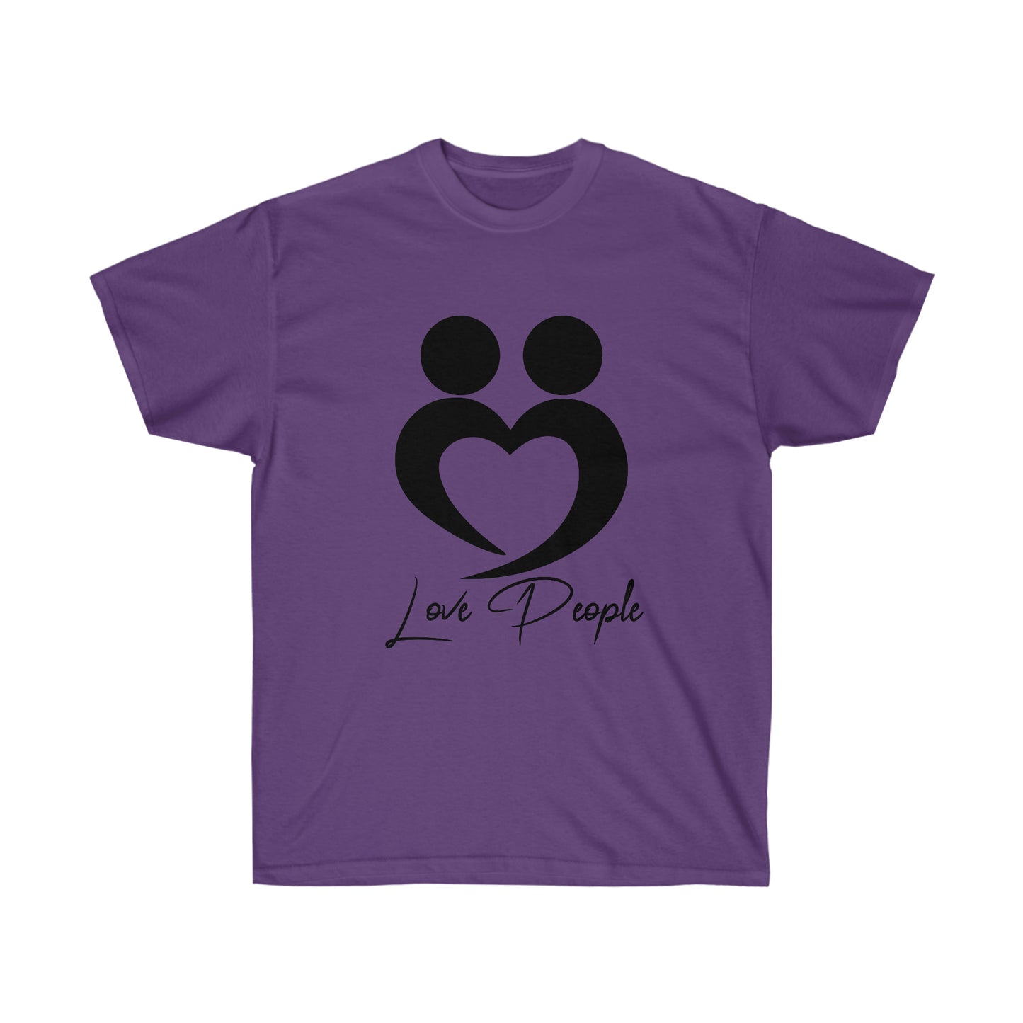 Love People T shirts with Black Logo